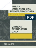 Lecture 3. Ukuran Pemusatan Dan Penyebaran Data