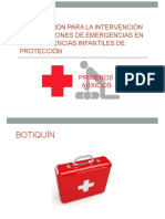 Botiquín en Situaciones de Emergencia