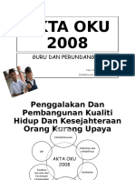 Pendidikan Khas 2008