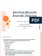 Kontrak Belajar Anajab Genap