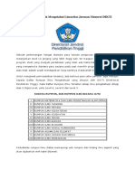 Linearitas Jurusan Menurut DIKTI PDF