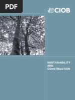 Download Sustainability in Construction  CIOB pdf by avinine86 SN34328756 doc pdf