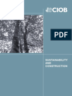 Sustainability in Construction (CIOB PDF)
