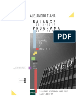 Programa Alejandro Tiana Ferrer