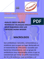 Macrolidos y Clindamicina (1) .