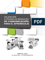 Validación o Prueba de Mensajes de Comunicación para El Aprendizaje (Guía)
