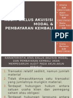 AUDIT MODAL DAN EKUITAS