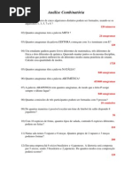 Matemática - Pré-Vestibular Vetor - Mat2 Análise Combinatória Exercícios