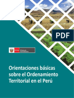 Orientaciones Básicas para Ordenamiento Territorial