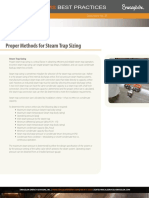 Steam Trap Sizing