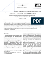 2005 - Magnetic Characterization of Cold Rolled and Aged AISI 304 Stainless Steel PDF