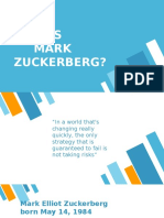 Mark Zuckerberg Presentation