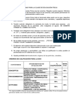 2 Normas para La Clase de Efi PDF