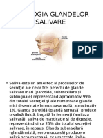 Fiziologia Glandelor Salivare