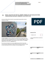 MUDA_ Coletivo Do Rio de Janeiro Trabalha Com Azulejos Para Transformar Espaços Urbanos Com Muita Cor - Follow the Colours