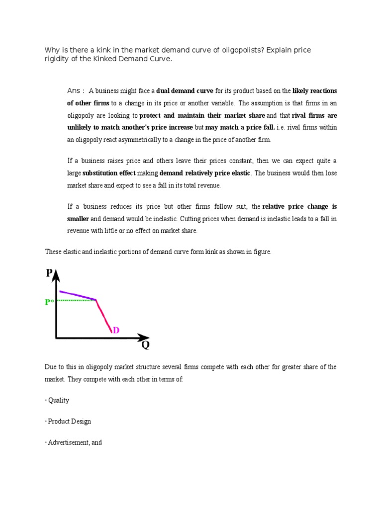 Price Rigidity | PDF | Oligopoly | Demand