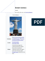 Christ The Redeemer (Statue) : Navigation Search