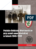 Polskie Oddziały Wartownicze Przy Armii Amerykańskiej W Latach 1945-1989