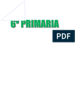 GEOMETRIA I BIM para 6t° Primaria