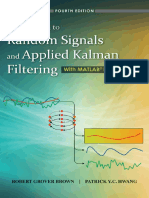 Introduction To Random Signals and Applied Kalman Filtering With Matlab Exercises-Wiley (2012 Robert Grover Brown, Patrick Y. C. Hwang PDF