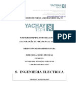 Especificaciones Tecnicas Tableros - Ingenieria Electrica