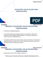 8.8 Analisis y Aplicacion Uso de Pilotes para Cimentaciones