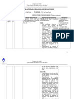 1° Semana Marzo - Planificación