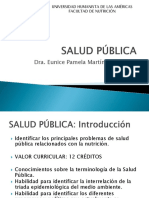 Clase de Introduccion Salud Publica