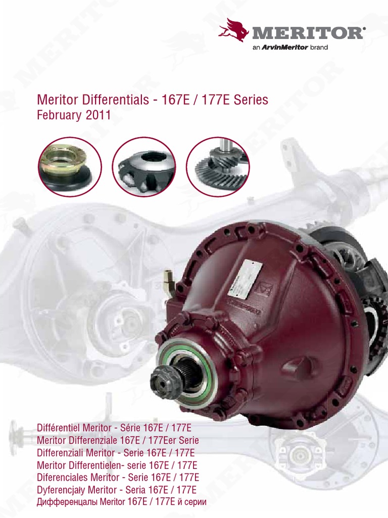 Meritor_Differential_ 167e_177e Series.pdf Axle Gear
