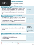 Nurs208 Qa Practice Reflection Worksheet 1