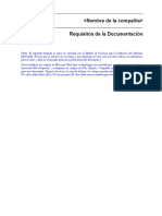 GP - Requisitos de La Documentación