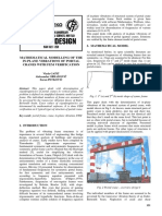 Mathematical Modelling of The In-Plane Vibratins of Portal Cranes With Fem Verification PDF