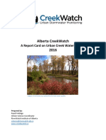 CreekWatch Annual Report - 2016