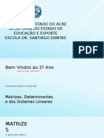 Matrizes, Determinantes e Sistemas Lineares