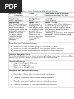 Madeline Hunter Lesson Plan Paragraphs