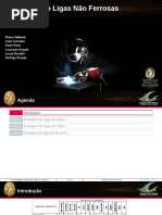 Soldagem Em Ligas Não Ferrosas