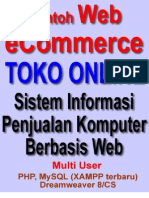 Skripsi Toko Online - Desain dan Analisis Sistem Informasi Penjualan Komputer Berbasis Web