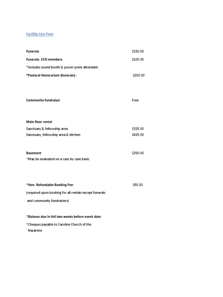 Facility Use Fees g PDF