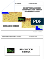 Seismic Resolution Limits