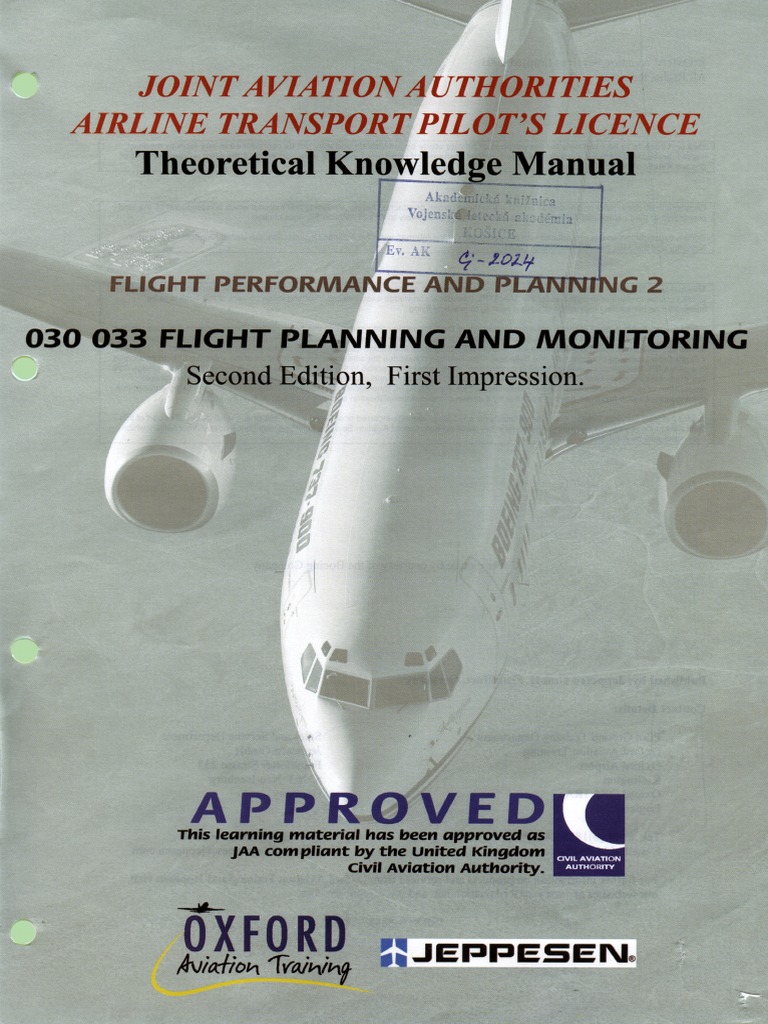 JAA ATPL BOOK 07 - Oxford Aviation - Jeppesen - Flight Planning