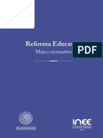 Reforma Educativa Marco Normativo (Mexico)