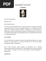 01 a Lei Do Efeito Thorndike