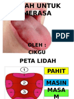 Lidah rasa manis pahit masin asam