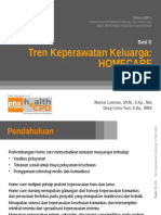 Presentasi KEP 1 Sesi 2 Tren Keperawatan Keluarga Homecare