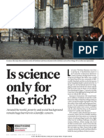 Is Science Only For The Rich