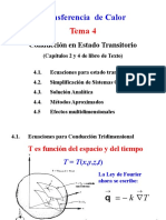 Transferencia de Calor Por Conduccion en Transitorio