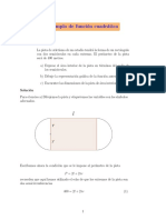 Ejemplo de Función Cuadrática