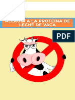 Cartilla Alergia Alimentaria A La Proteina de La Lecha de Vaca