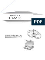 NIDEK Refractor Operator's Manual