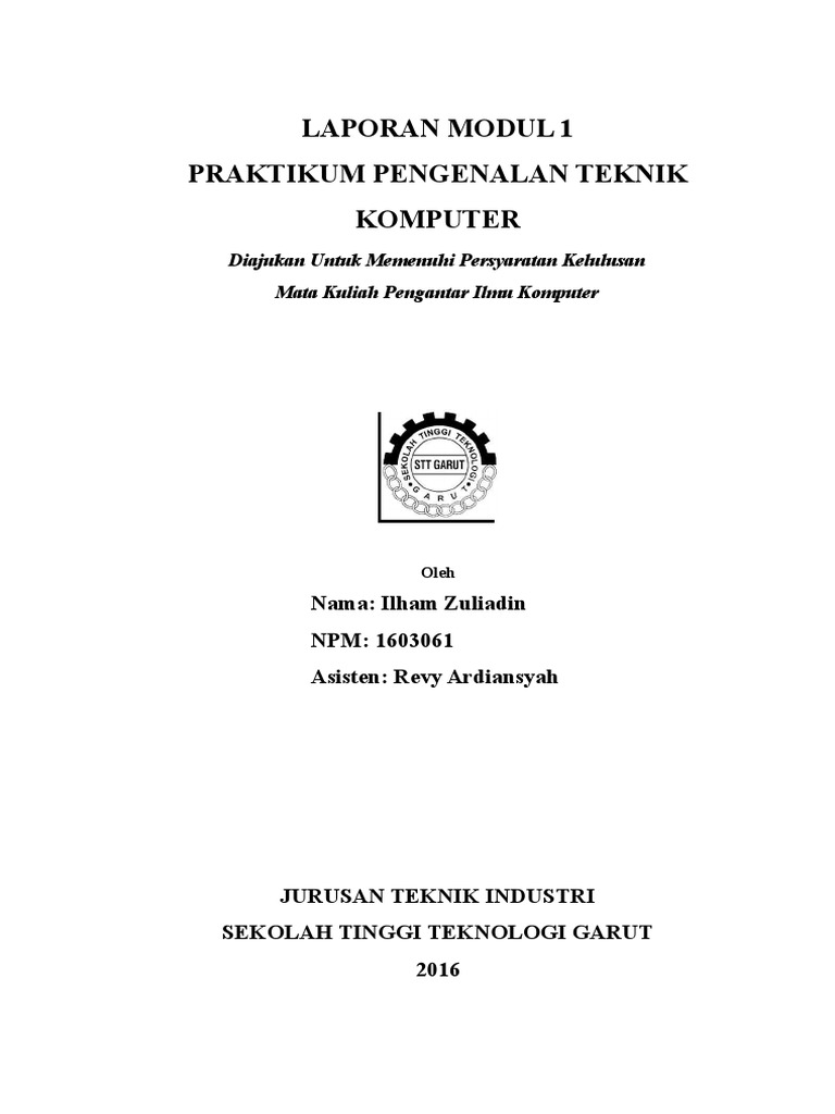 Laporan Praktikum 1